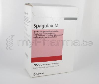 SPAGULAX MUCILAGE 700 G GRANULES  (médicament)