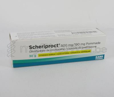 SCHERIPROCT 30 g pommade (médicament)