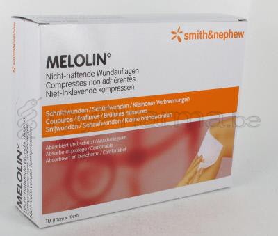 MELOLIN CP STER 10X10CM 10 66030261 (dispositif médical)