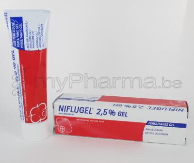 NIFLUGEL 2,5% 60 G GEL  (médicament)