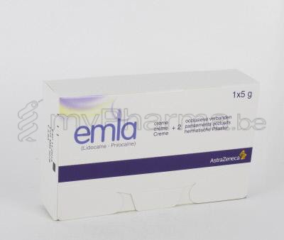 Pharmacie Parent SPRL : EMLA 5% 5 G CRÈME Pharmacie Parent SPRL : EMLA 5% 5 G CRÈME