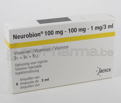 Pharmacie Parent SPRL : NEUROBION 3 ML 6 AMP