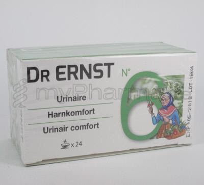 ERNST DR NR 6 TISANE URINAIRE 24 SACHETS FILTRE  (médicament)