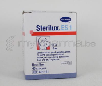 STERILUX ES1 CP STER 8PL 5,0X 5,0CM 40 4011215 (dispositif médical)