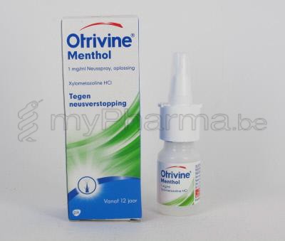 OTRIVINE MENTHOL ANTI-RHINITIS 0,1% 10 ML SPRAY NASALE (médicament)