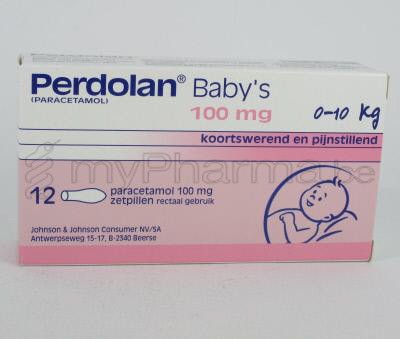 Pharmacie Parent Sprl Reservation Produits Bebe Douleur Fievre Perdolan 100 Mg 12 Suppo Baby