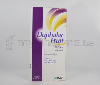 DUPHALAC FRUIT 15 ML 20 SACHETS (médicament)