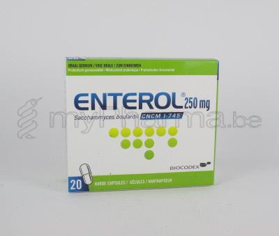 ENTEROL 250 MG 20 CAPS (médicament)