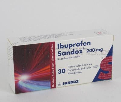 IBUPROFEN SANDOZ 200 MG  30 COMP (médicament)