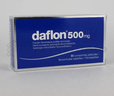 DAFLON 500 MG  90 COMP  (médicament)