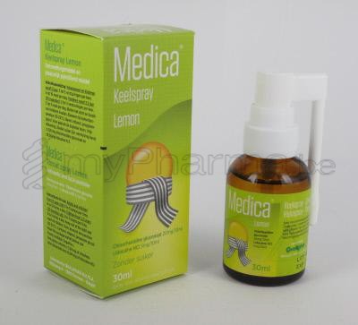 MEDICA LEMON 30 ML SPRAY POUR LA GORGE              (médicament)
