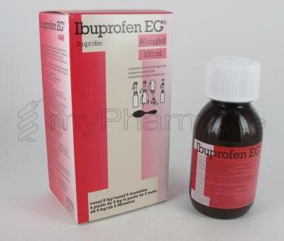 Pharmacie Parent Sprl Substances Actives I Ibuprofene Enfants Ibuprofen Eg 40 Mg Ml 100 Ml Sirop