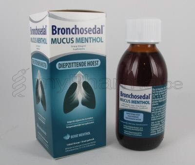 BRONCHOSEDAL MUCUS MENTHE 150 ML SIROP       (médicament)