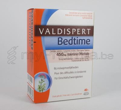 VALDISPERT BEDTIME 450 MG 40 COMP            (médicament)