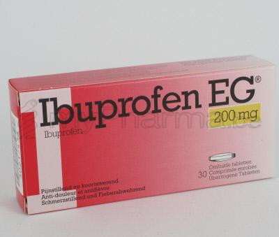 IBUPROFEN EG 200 MG 30 COMP  (médicament)