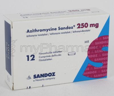 Pharmacie Parent SPRL : Substances actives - A - Azithromycine ...