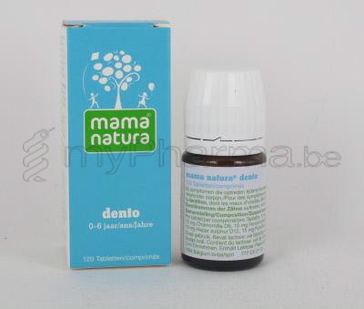MAMA NATURA DENTO 120 COMP (médicament homéopatique)