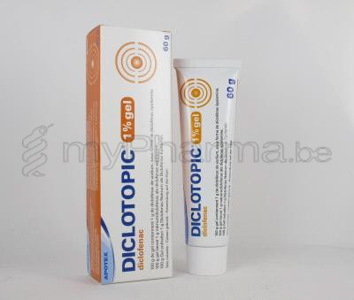 DICLOTOPIC 1% 60 G GEL                     (médicament)