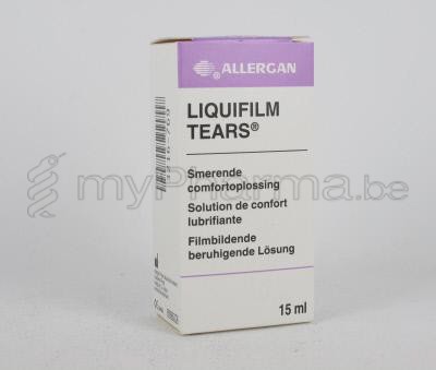 LIQUIFILM TEARS SOLUTION STERILE NF 15ML           (dispositif médical)