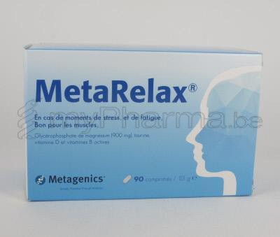 METARELAX METAGENICS 21869 NF 90 comp (complément alimentaire)