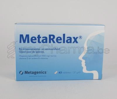 METARELAX METAGENICS 21874 NF 45 comp (complément alimentaire)
