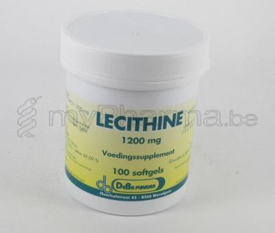 LECITHINE deba 1200 mg 100 caps (complément alimentaire)