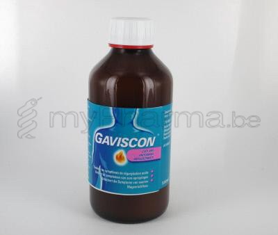 GAVISCON ANIS 500 ML SUSP BUVABLE (médicament)