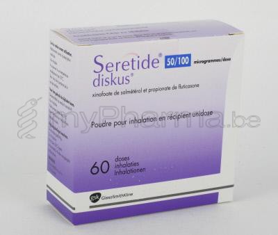 Pharmacie Parent SPRL : SERETIDE DISKUS 50/100MCG 60 DOSES Pharmacie Parent SPRL : SERETIDE DISKUS 50/100MCG 60 DOSES