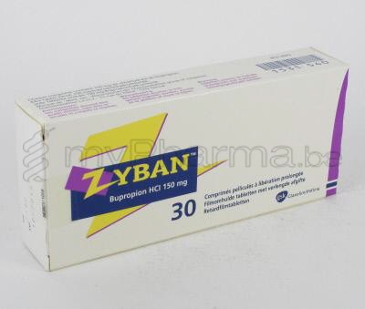 ZYBAN 150 MG 30 COMP (médicament)