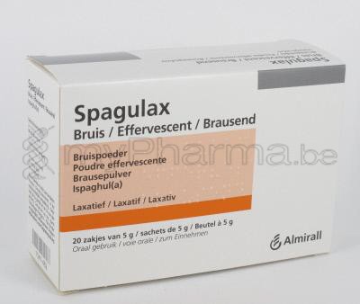 SPAGULAX EFFERV 5 G 20 SACHETS (médicament)