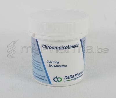 CHROMIUM PICCO 200Y COMP 100 DEBA (complément alimentaire)