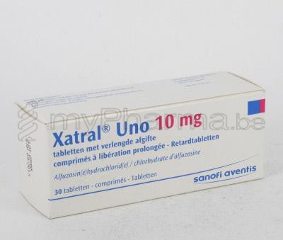 Xatral SR 10 mg, 30 comprimate cu eliberare prelungită, Sanofi