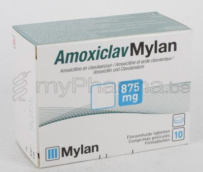 comment prendre amoxicilline mylan