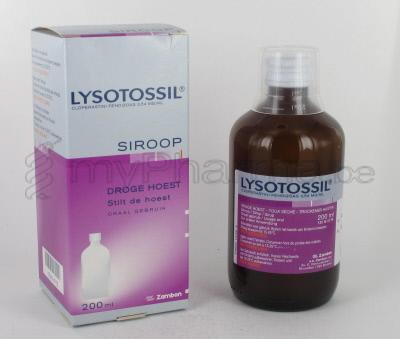 LYSOTOSSIL 200 ML SIROP (médicament)
