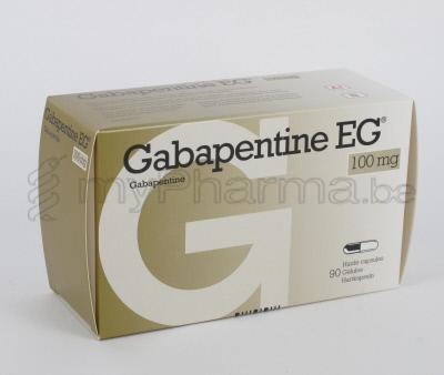 Pharmacie Parent Sprl Substances Actives G Gabapentine Gabapentine Eg 100 Mg 90 Caps