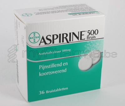 ASPIRINE 500 MG 36 COMP EFF  (médicament)