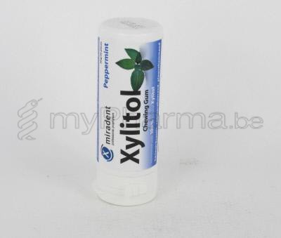 MIRADENT CHEWING GUM XYLITOL MENTHE POIVREE SS 30 (complément alimentaire)