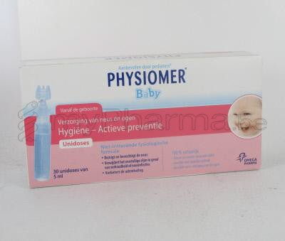 PHYSIOMER NYCOMED BELG. UNIDOSE 30 X 5ML (dispositif médical)