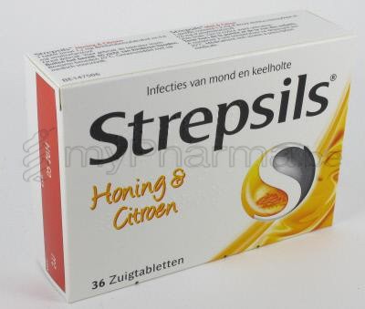 STREPSILS MIEL CITRON 36 COMP À SUCER (médicament)