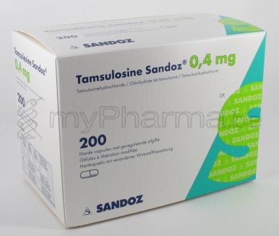 médicament prostate tamsulosine