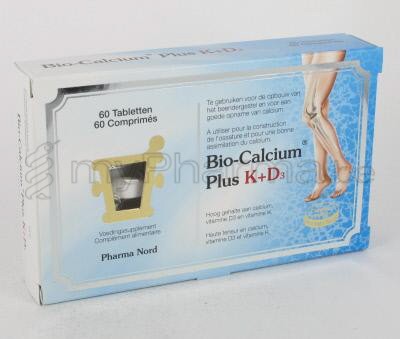 BIO-CALCIUM PLUS K+D3 60 COMP                  (complément alimentaire)