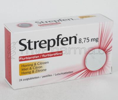 STREPFEN 8,75 MG 24 COMP À SUCER                     (médicament)