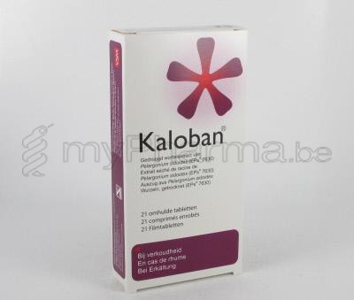KALOBAN 20 MG 21 COMP  (médicament)