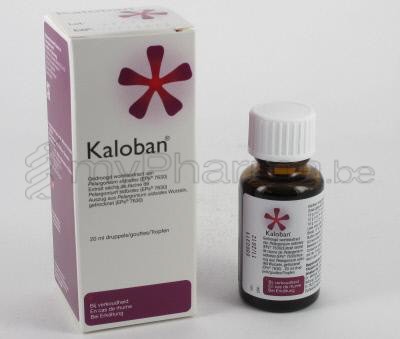 KALOBAN 0,82G/ML 20 ML GOUTTES (médicament)