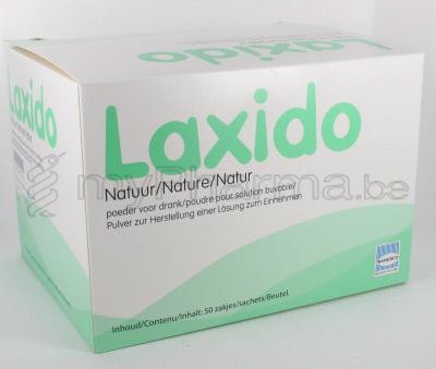 LAXIDO NATURAL 13,7 G  50 SACHETS          (médicament)