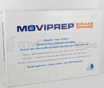 MOVIPREP ORANGE  2 X 2 SACHETS (TRAITEMENT UNIQUE)                   (médicament)