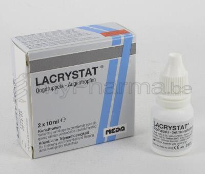 LACRYSTAT COLLYRE FL 2X10ML NF                     (dispositif médical)