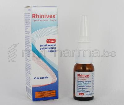 RHINIVEX 0,1% 10 ML SPRAY NASAL               (médicament)