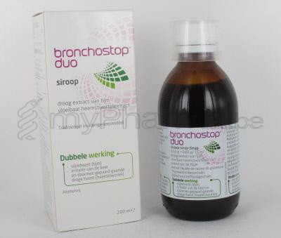 BRONCHOSTOP DUO 200 ML SIROP                            (médicament)