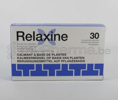 RELAXINE 500MG COMP PELL  30                       (médicament)